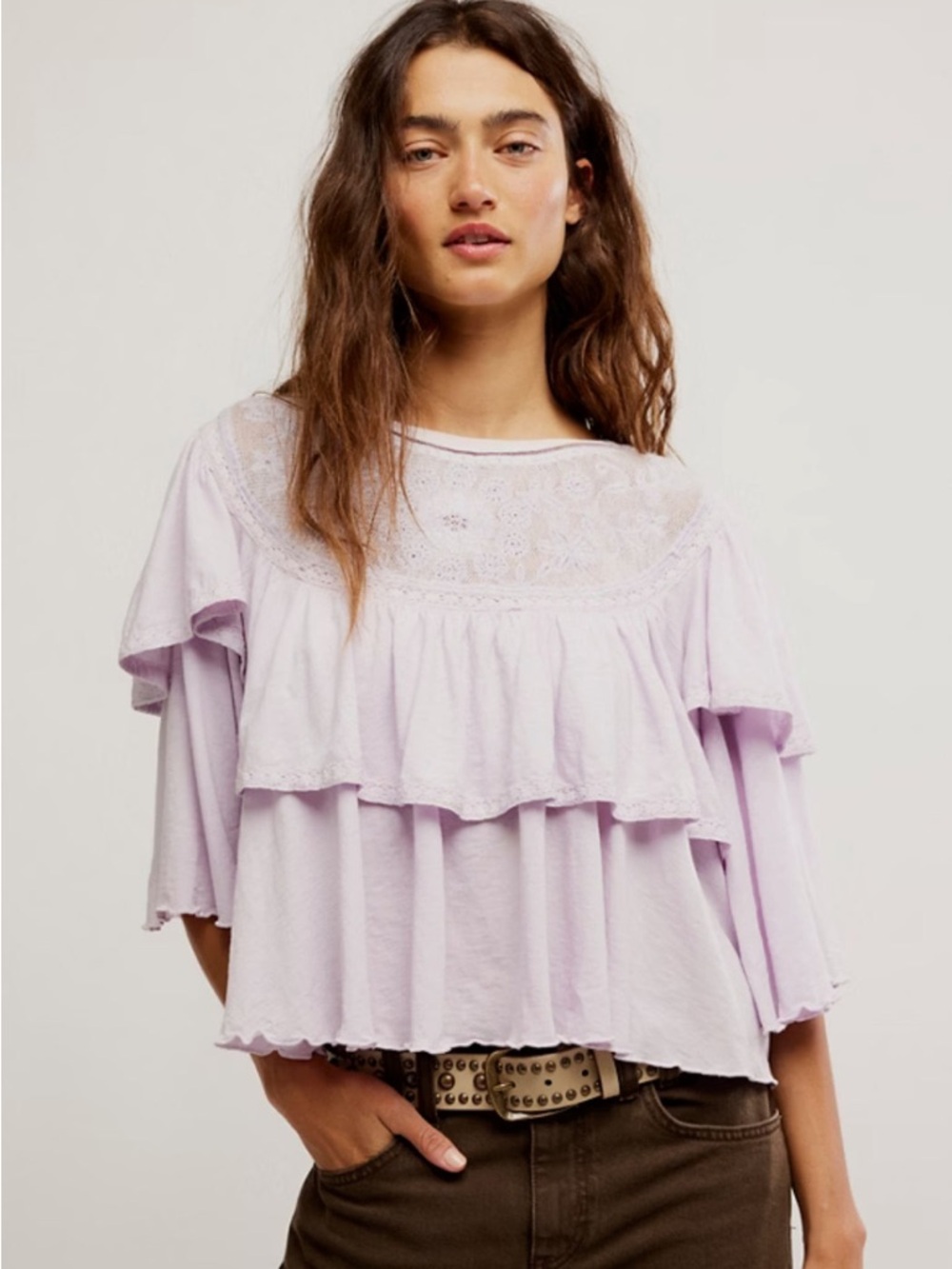 NWT Free People Rose Party Top - Picture 1 of 5